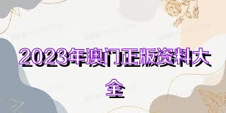 澳門資料大全正版