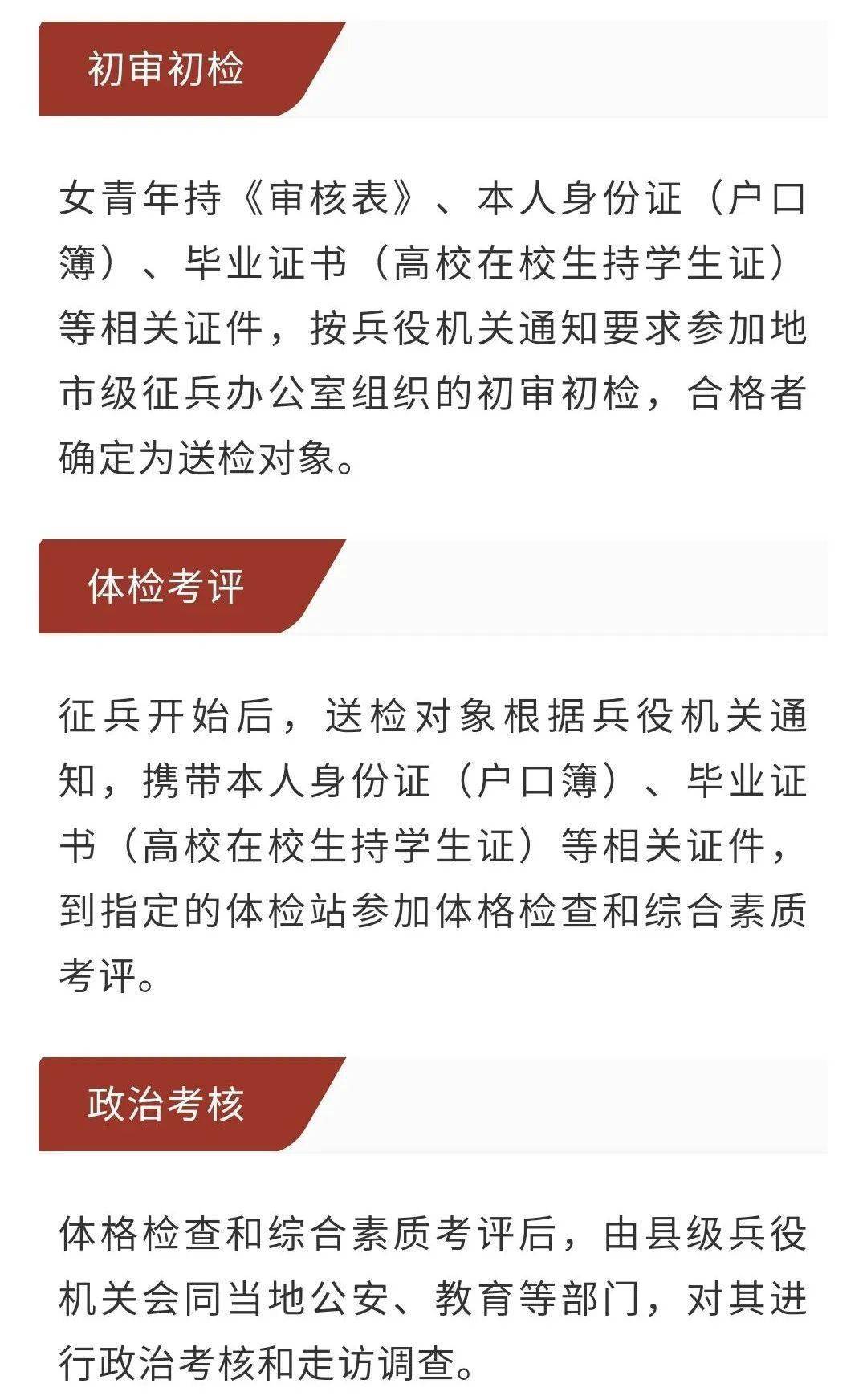 全國(guó)征兵網(wǎng)女兵體檢要求詳解，全國(guó)征兵網(wǎng)女兵體檢要求全面解析