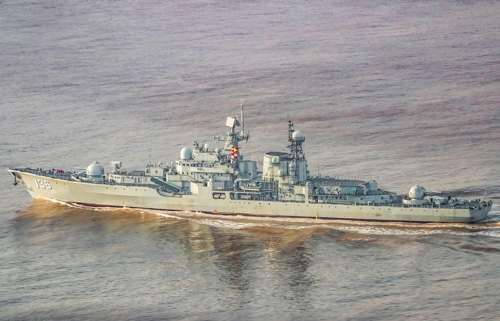 揭秘，中國海軍艦艇改造新篇章——136艦改裝完畢后驚艷亮相，中國海軍艦艇改造揭秘，136艦改裝后驚艷亮相新篇章