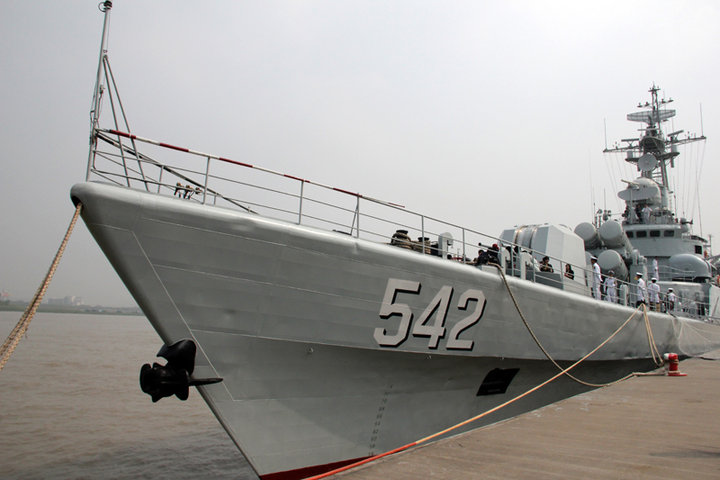 探索中國海軍的驕傲，542艦，中國海軍驕傲之星，探索傳奇的542艦